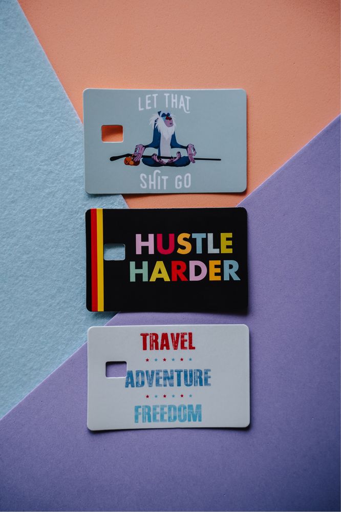 Stickers para Cartões Multibanco – NOVOS | Vários modelos