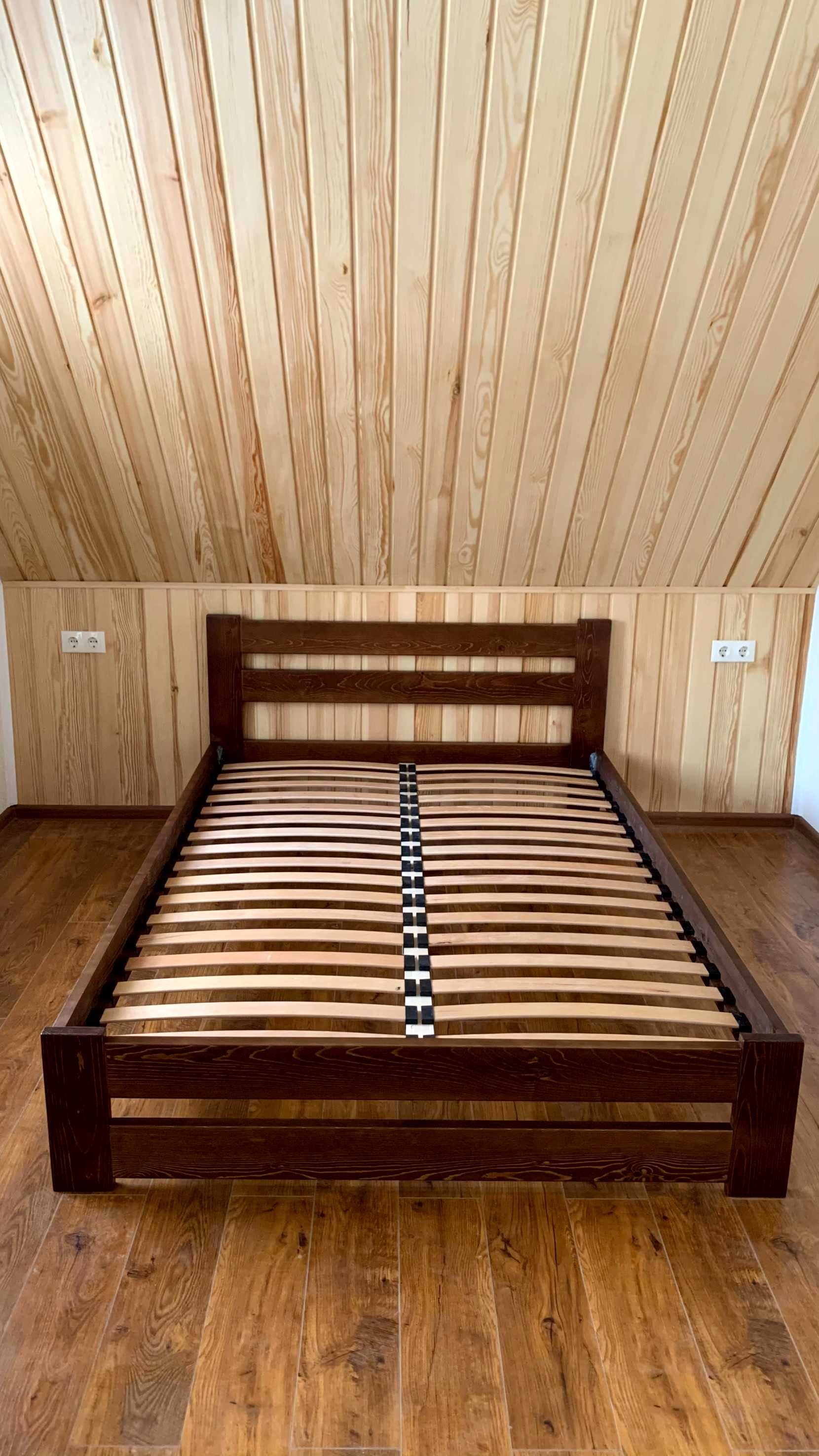 Ліжко натуральне дерево , кровать двоспальна