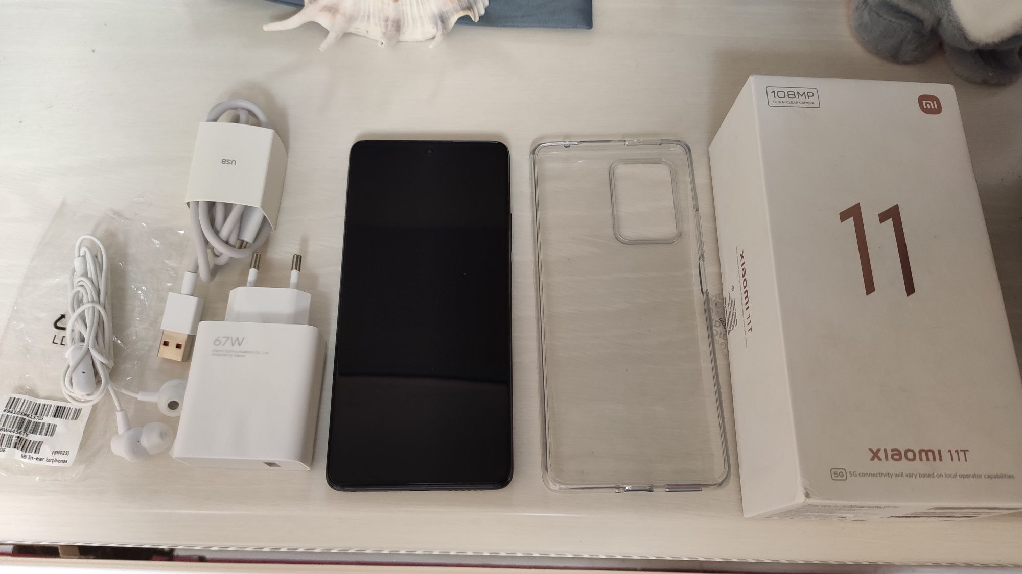 Xiaomi 11T 8+5/256 і гарнітура Xiaomi mi in-Ear