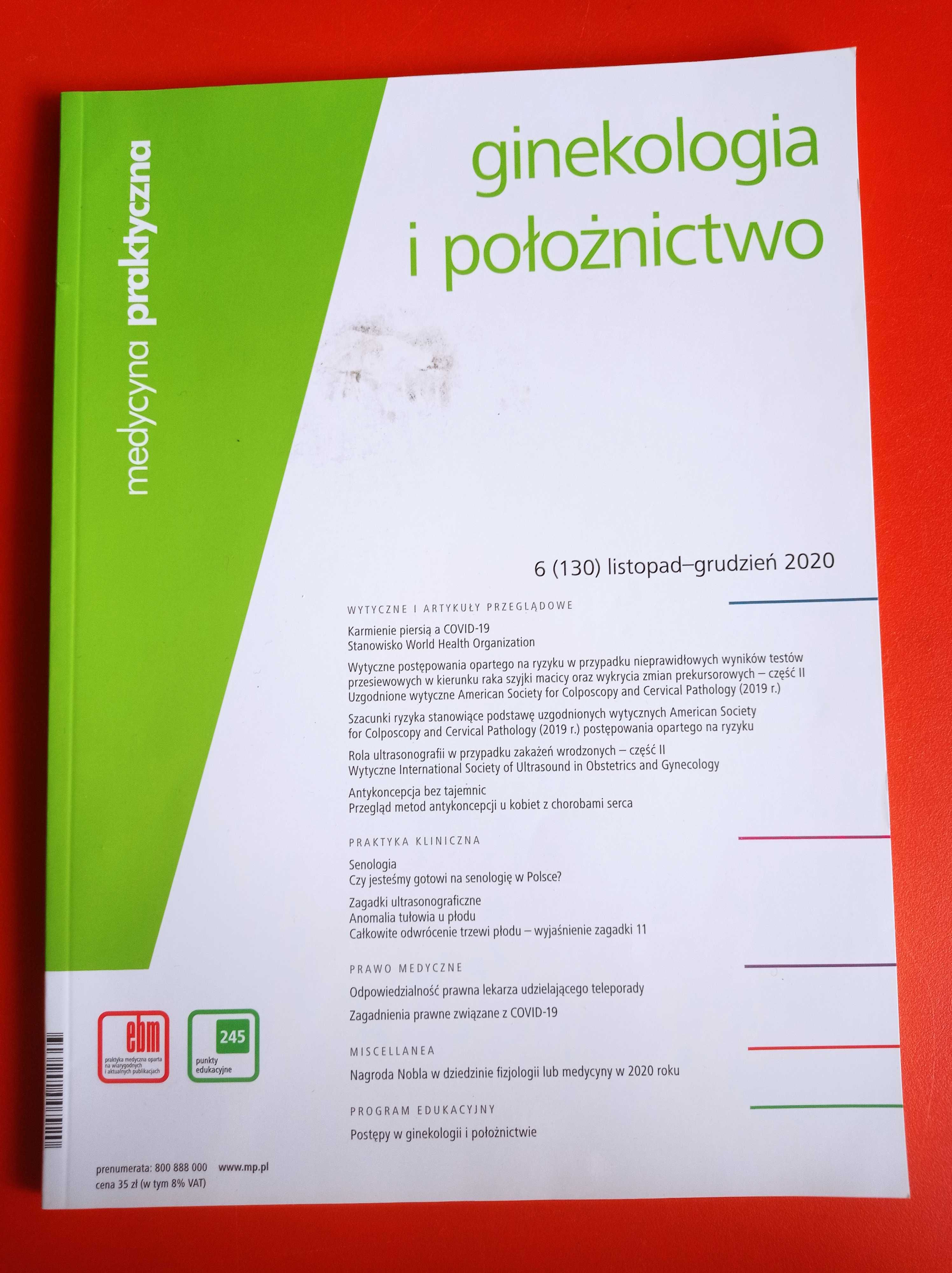 Ginekologia i Położnictwo 6/2020, listopad-grudzień 2020