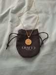 Colar e pendente de ouro 18k craftd london