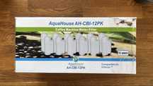Wklady filtrujące AquaHouse AH-CBI 12 sztuk