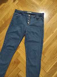 Spodnie jeans dżinsy skinny Sinsay 42