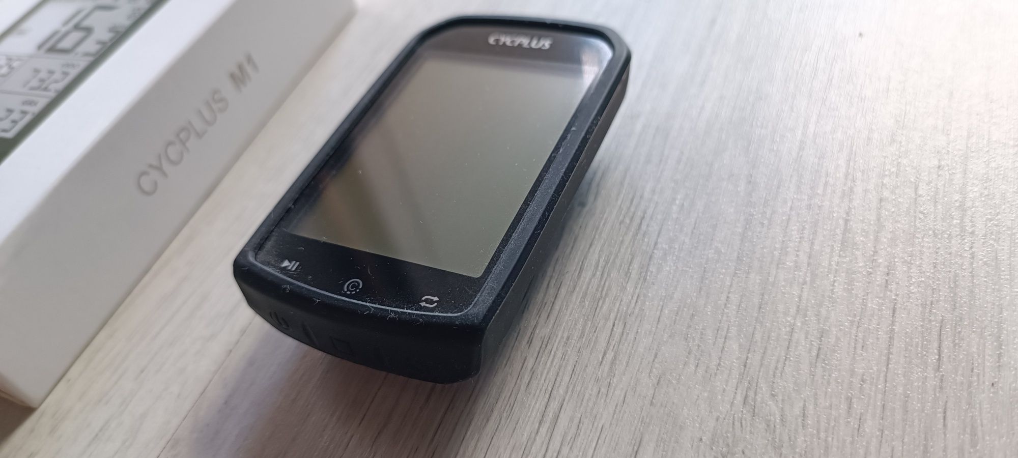Komputer rowerowy z GPS - Cycplus M1 - stan BDB w pudełku