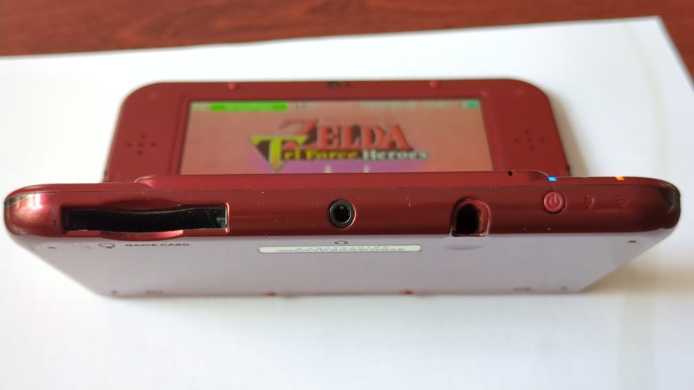 New Nintendo 3ds XL Red IPS stan bdb