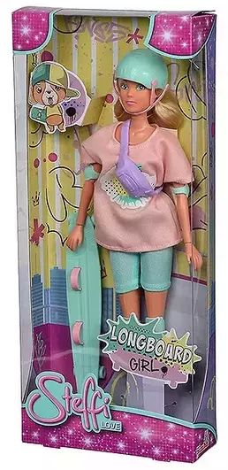 Steffi Love. Steffi na longboardzie. Simba Toys