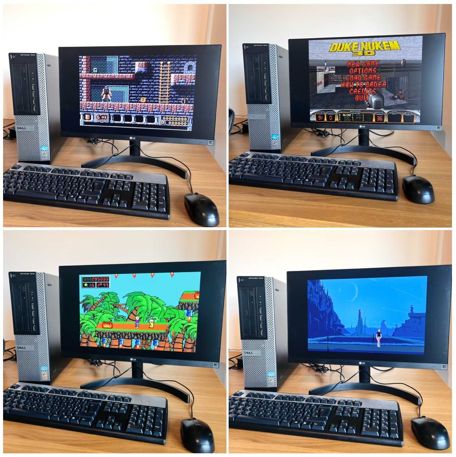 Computador Vintage Windows XP Retro Gaming Radeon SSD DOSBox TESTADO