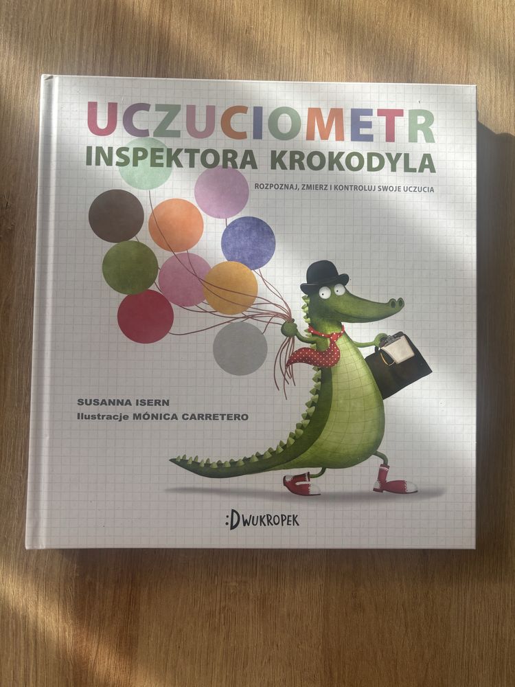Książka Uczuciometr Pana Krokodyla NOWA