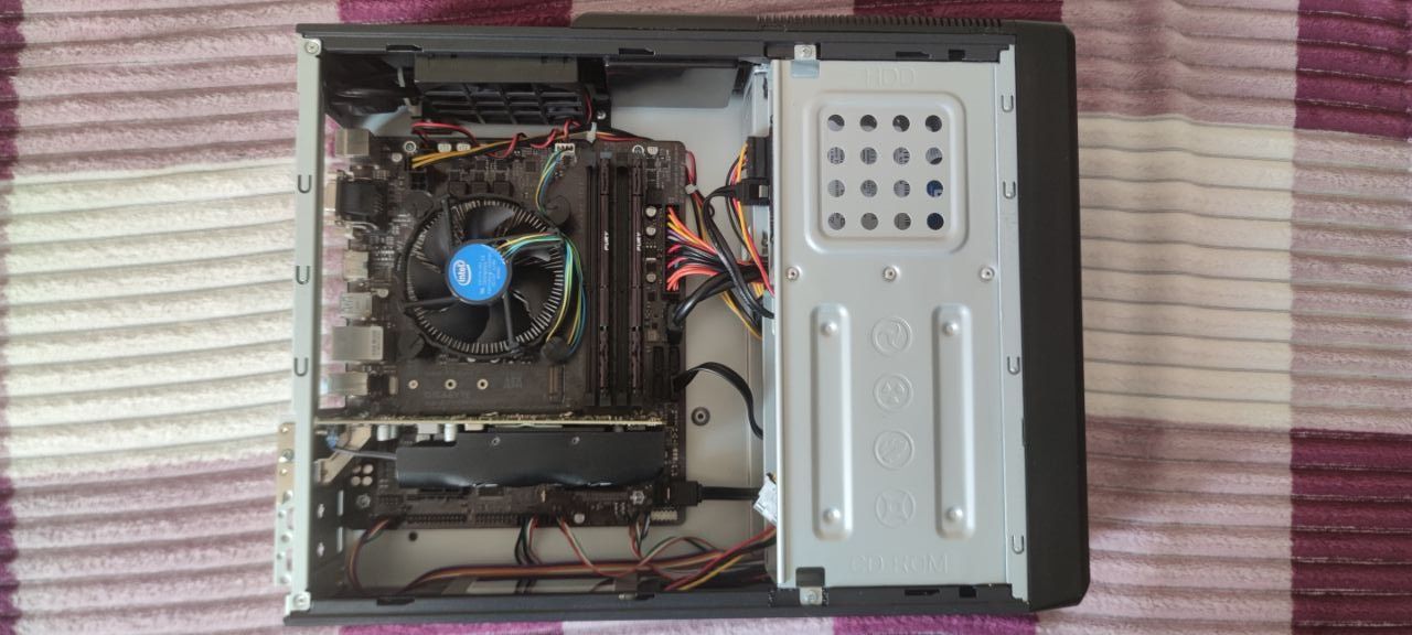 Ігровий ПК i5-7500 / GTX 1050 Ti / 16GB Kingston Fury DDR4(2×8) / SSD