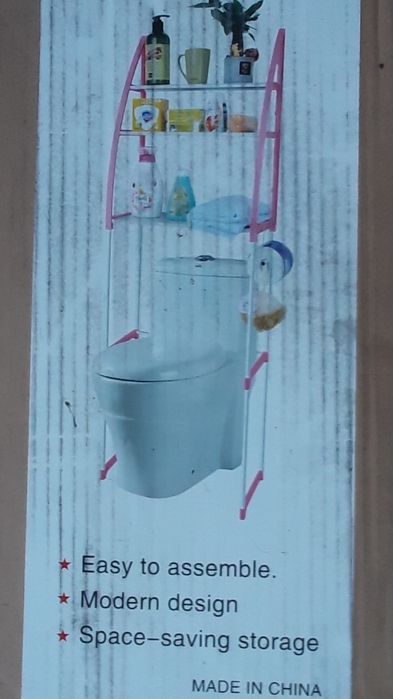 Поличка над унітазом