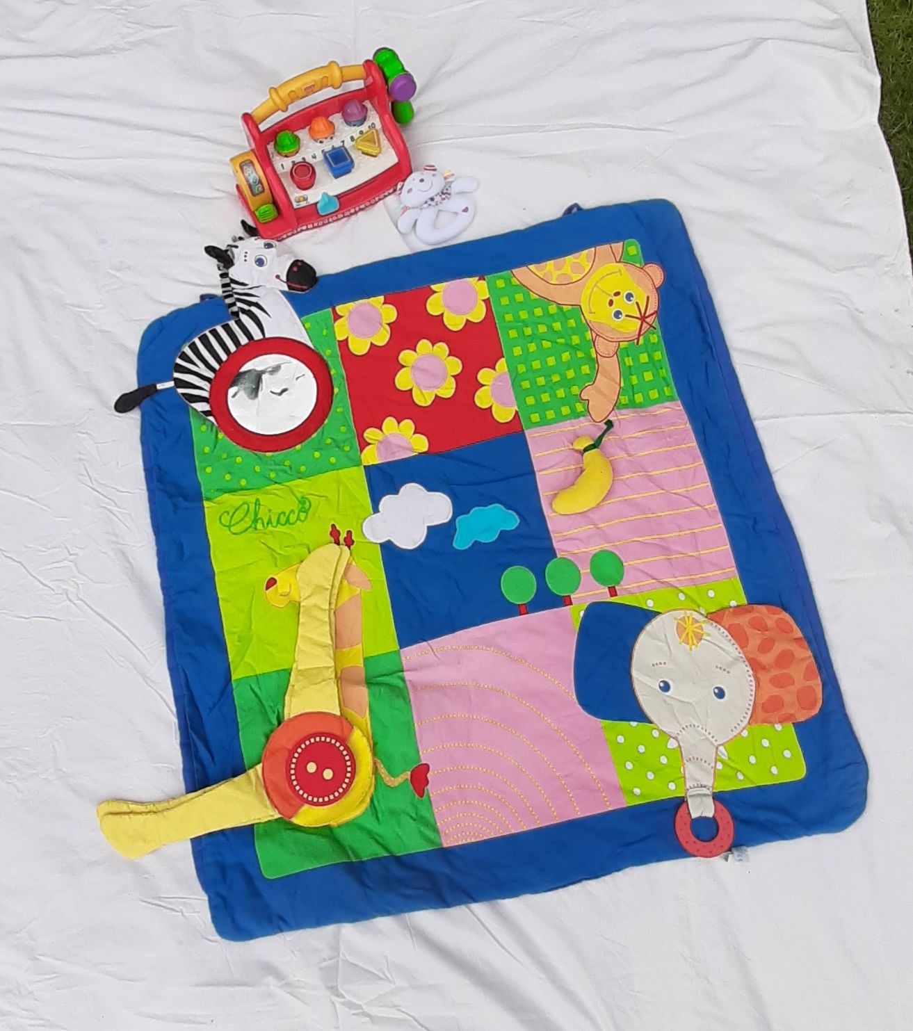 Mata sensoryczna fisher price i inne