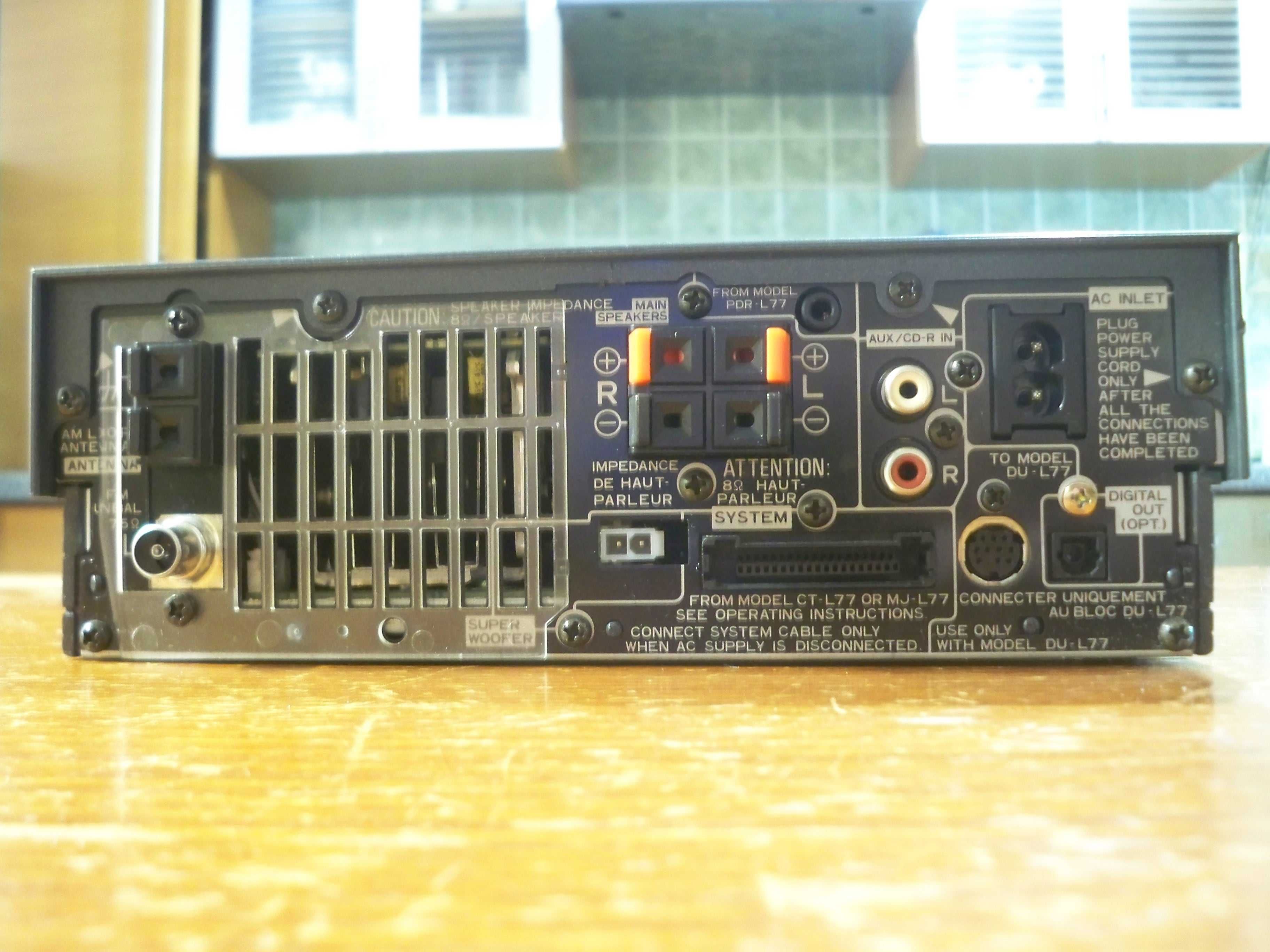 amplituner Pioneer XC-L77 (napęd CD jak w CDX Yamaha), niesprawny?