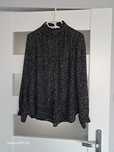 Koszulka H&M czarno-biała M oversize