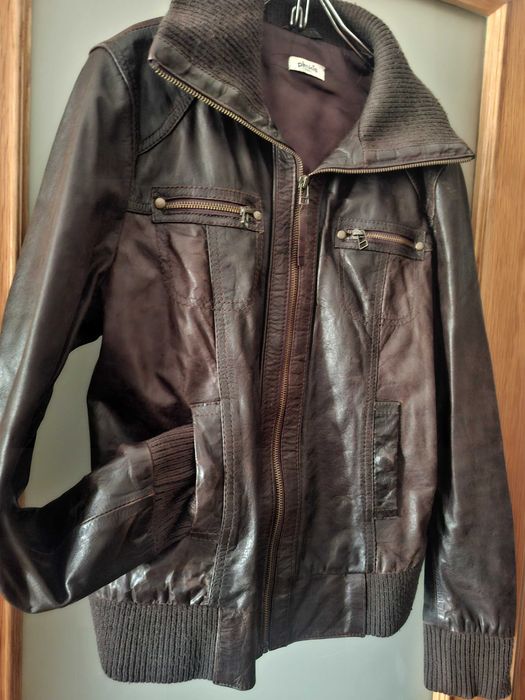 Blusão biker como novo