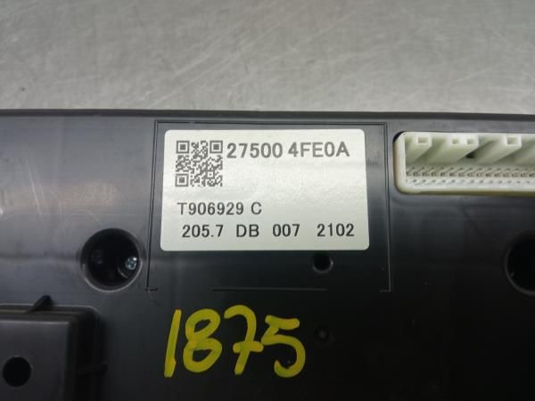 Comando chauffage / sofagem NISSAN NV200/Evalia Combi (M20)