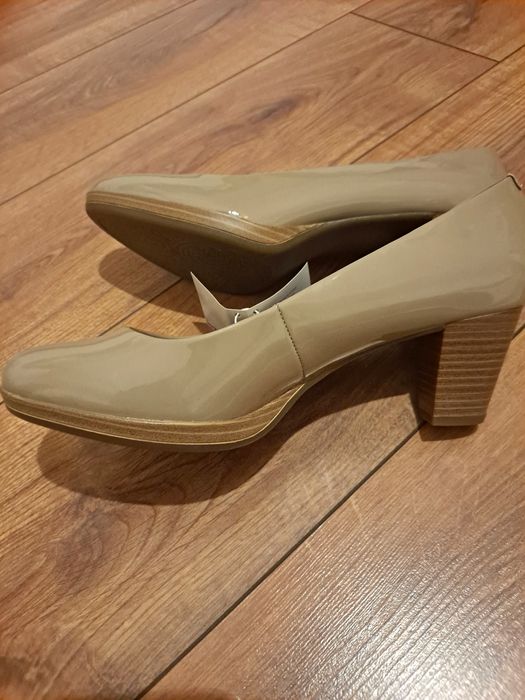 BUTY DAMSKIE  beżowe,rozm.41