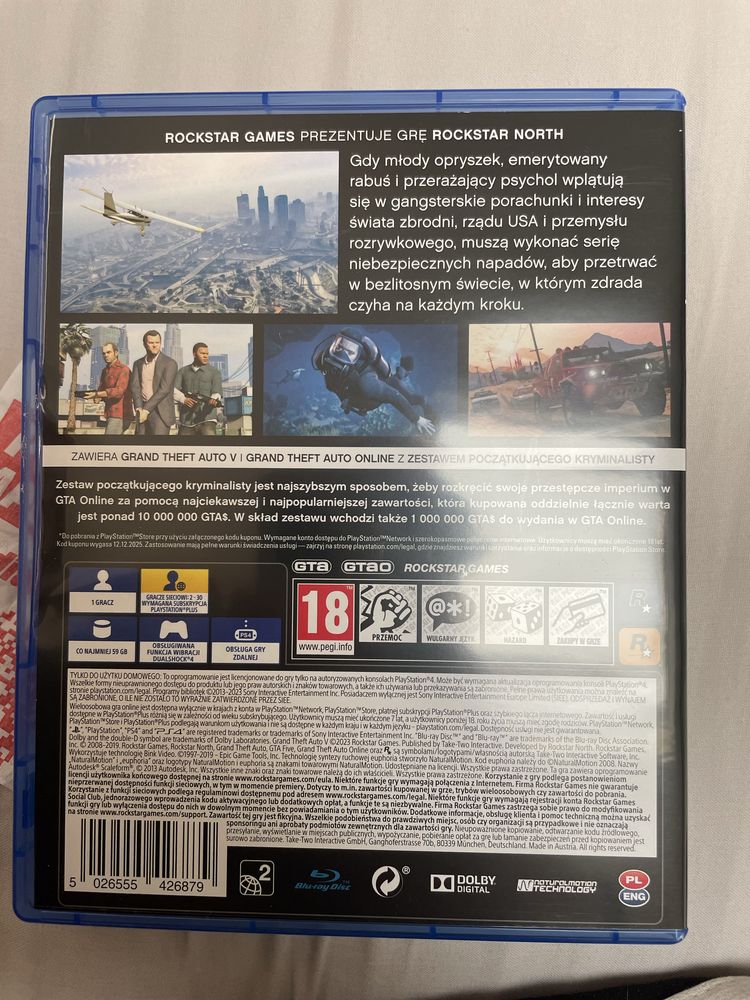 Gta 5, tylko w Warszawie spotkanie osobiste.