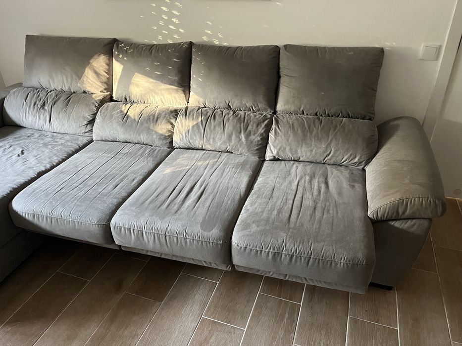 Chaisse longue nova cinza