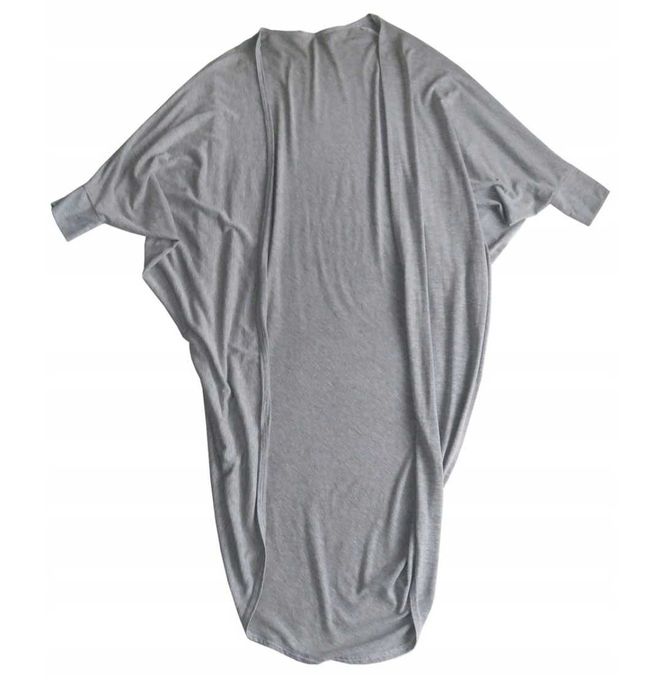 Narzutka kardigan szary XL 42 XXL 44
