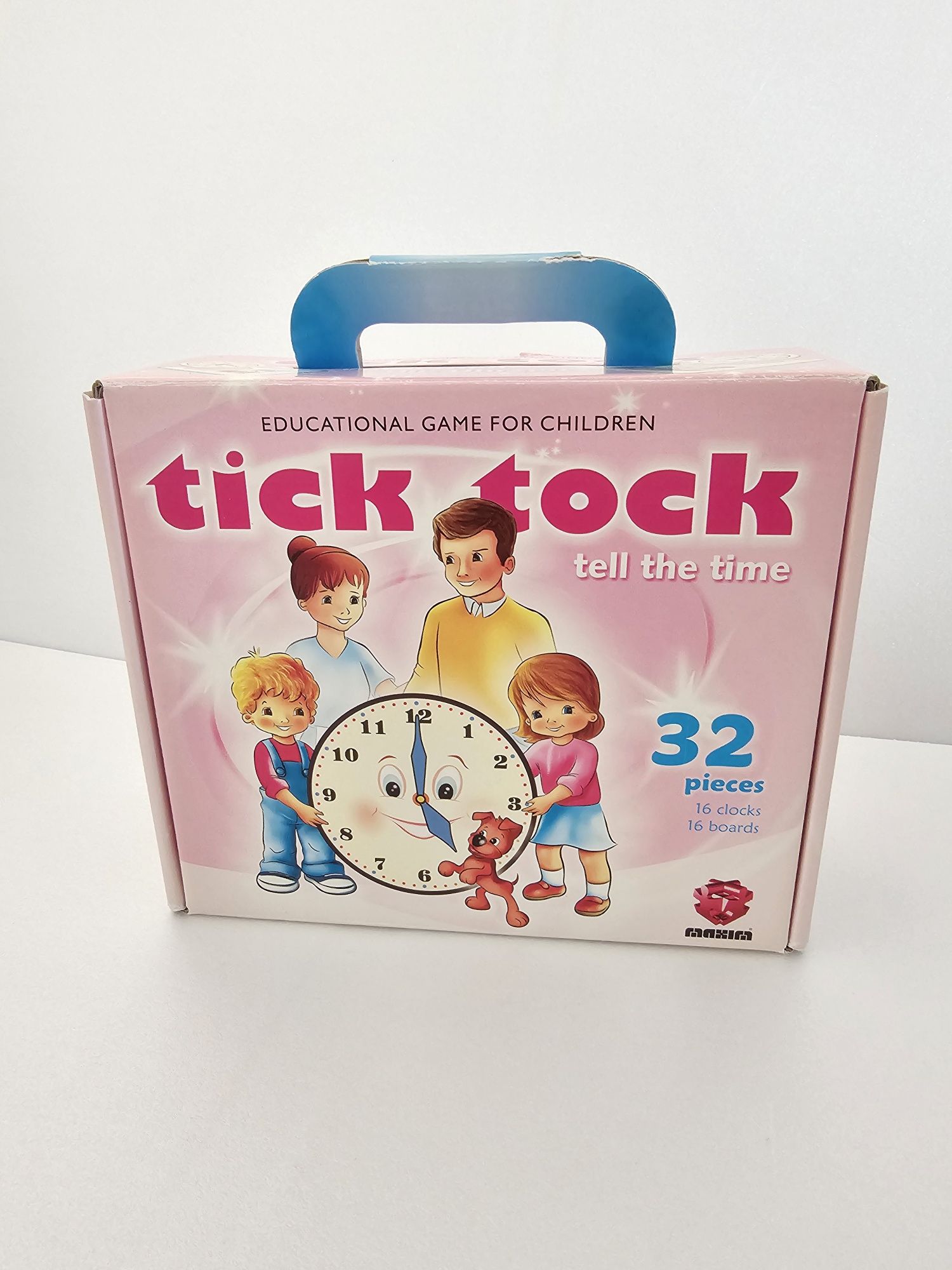 Gra edukacyjna Tick Tock Zegar 32 elementy