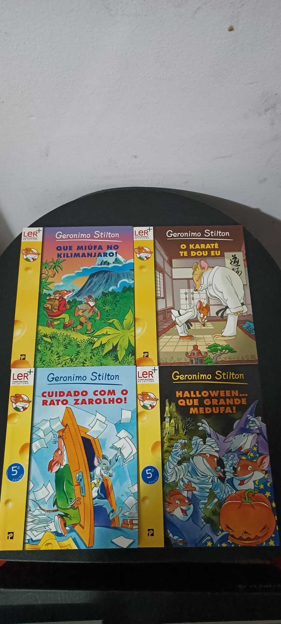 Livros Geronimo Stilton