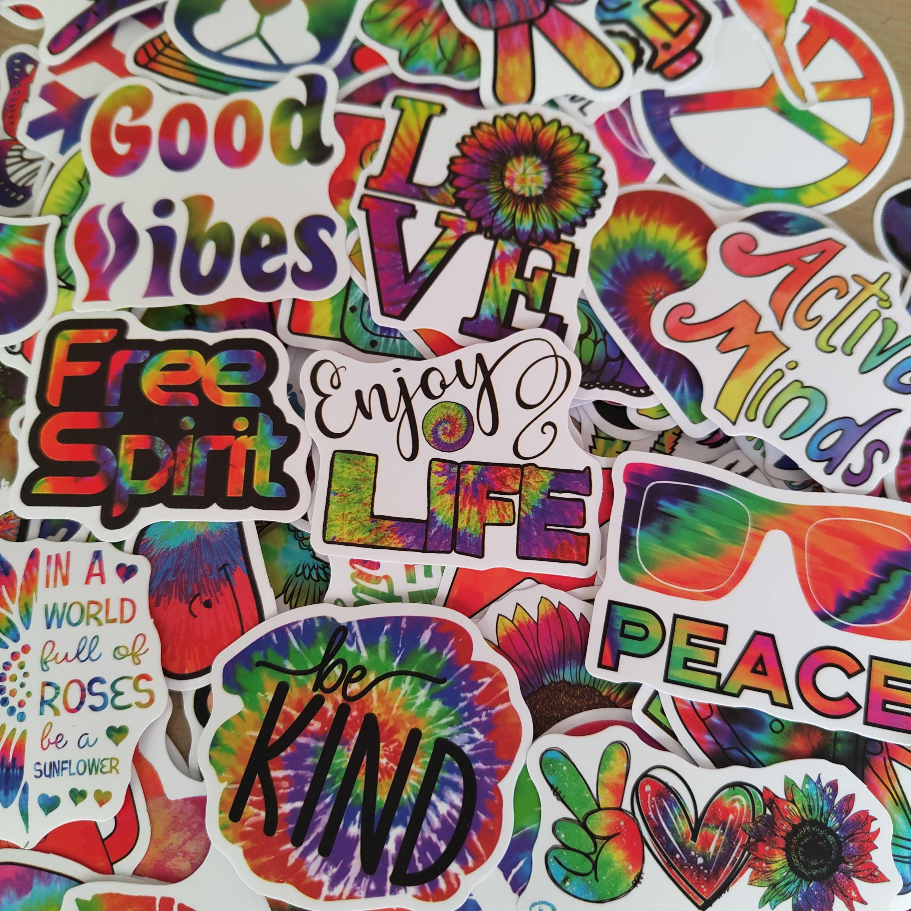 100 Autocolantes Stickers LGBT Good Vibes