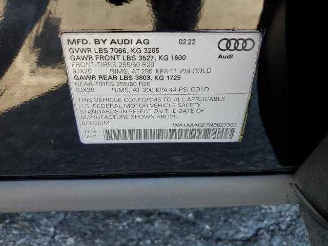 Audi E-Tron Premium 2022