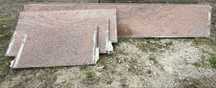 Parapet zewnętrzny granitowy 3 cm