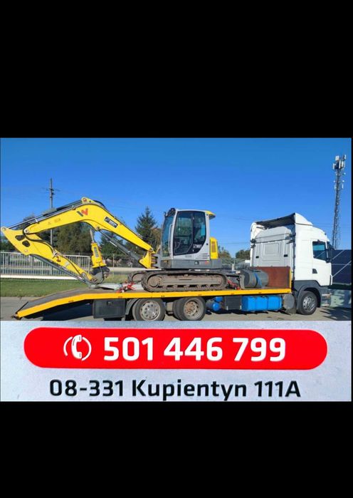 USŁUGI TRANSPORTOWE do 17 ton auta, maszyny rolnicze, sprzęt budowlany