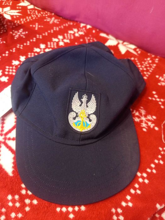 Czapka marynarska z daszkiem