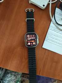 Смарт-годинник Smart Watch ULTRA 2 AMOLED 49мм Сірий Чорний, Так