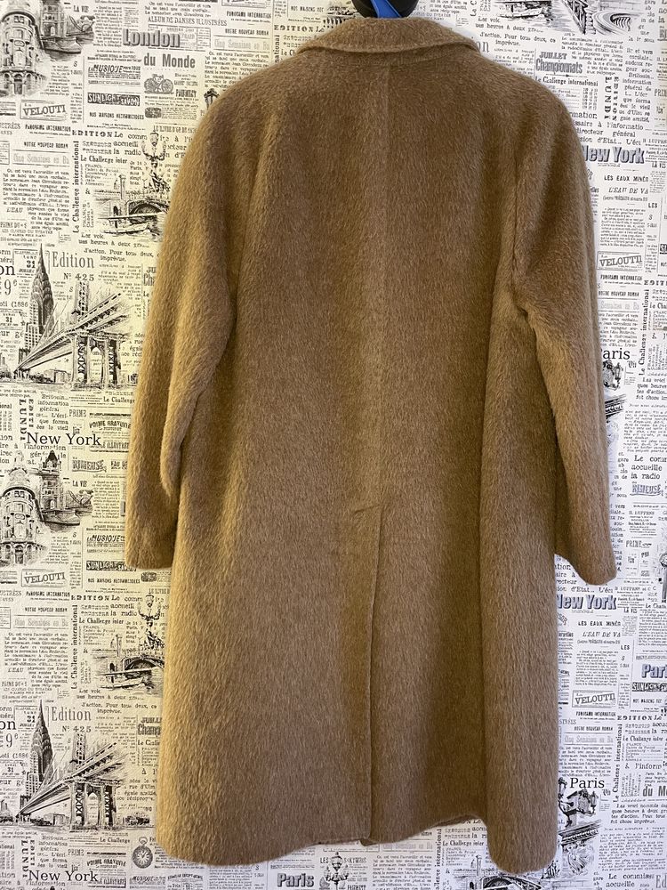 Шуба-пальто 100% лама/альпака вінтажна 70х-80х років німеччина