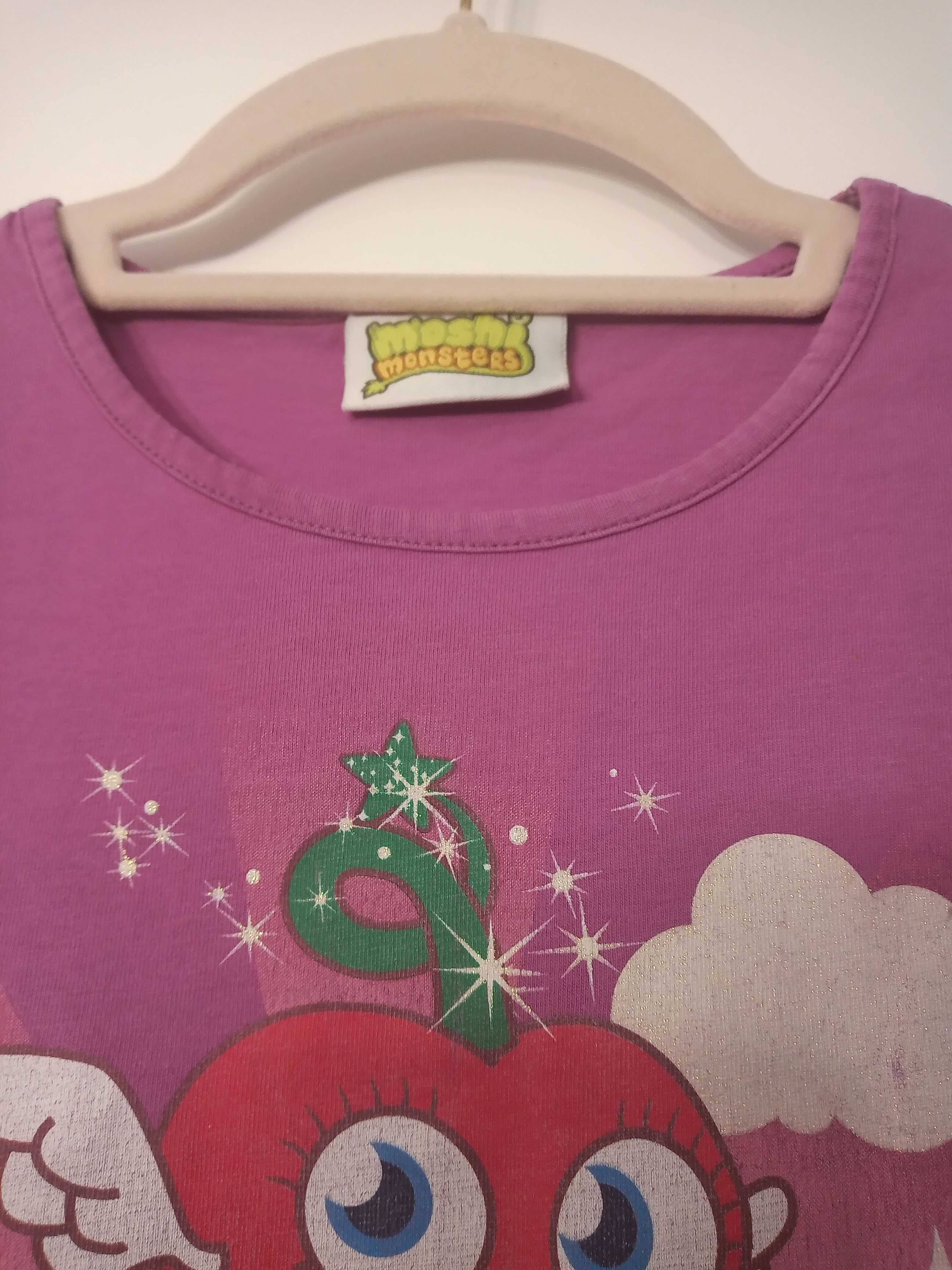 T-shirt Moshi Monsters koszulka 128-134 cm ok.8 lat DOSTAWA 1 zł