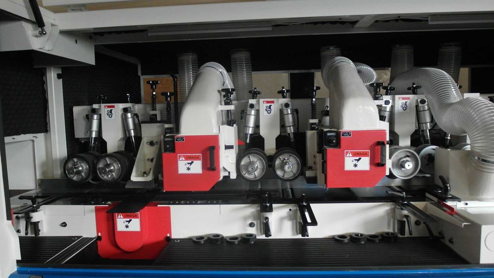 Strugarka czterostronna VANHOLD 2300 - 6głowic