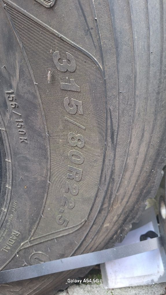 Opony 315 /80/ 22.5 Goodyear