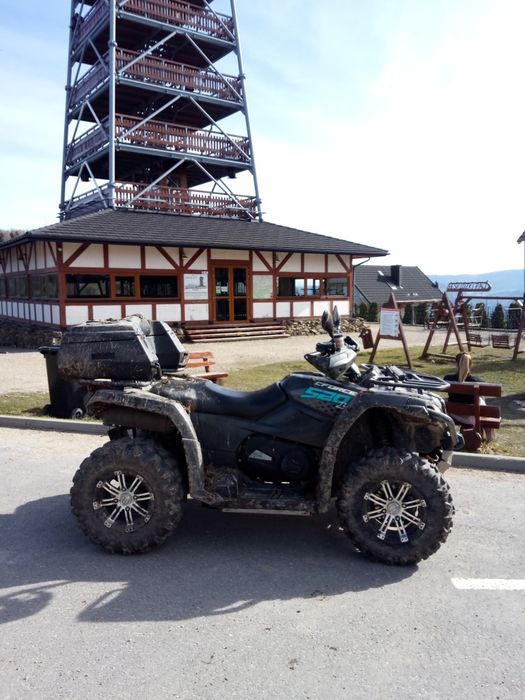 Quad CfMoto 520L Zarejestrowany Pług Wyciągarka