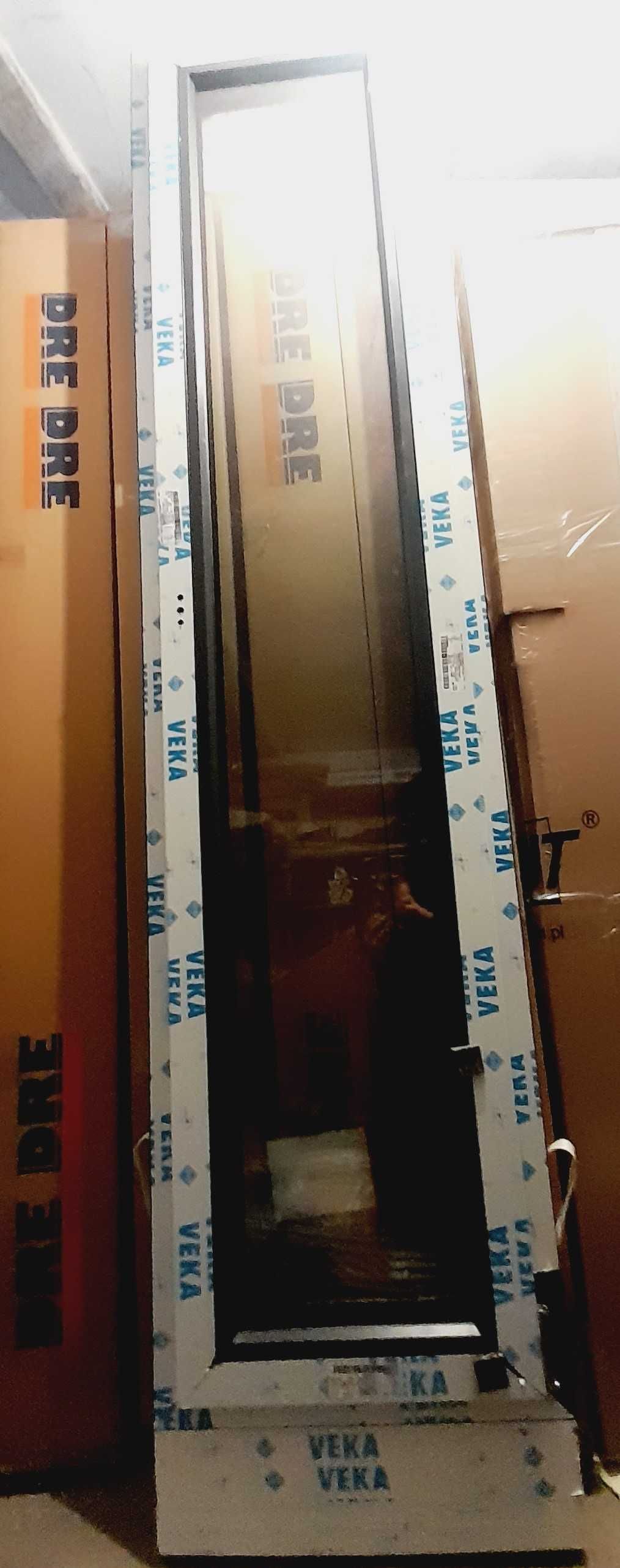 okno od ręki Veka Softline 82 MD/ dwustronny antracyt/ 57,5 x 237 cm