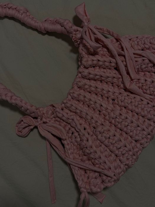 Torebka robiona na szydełku