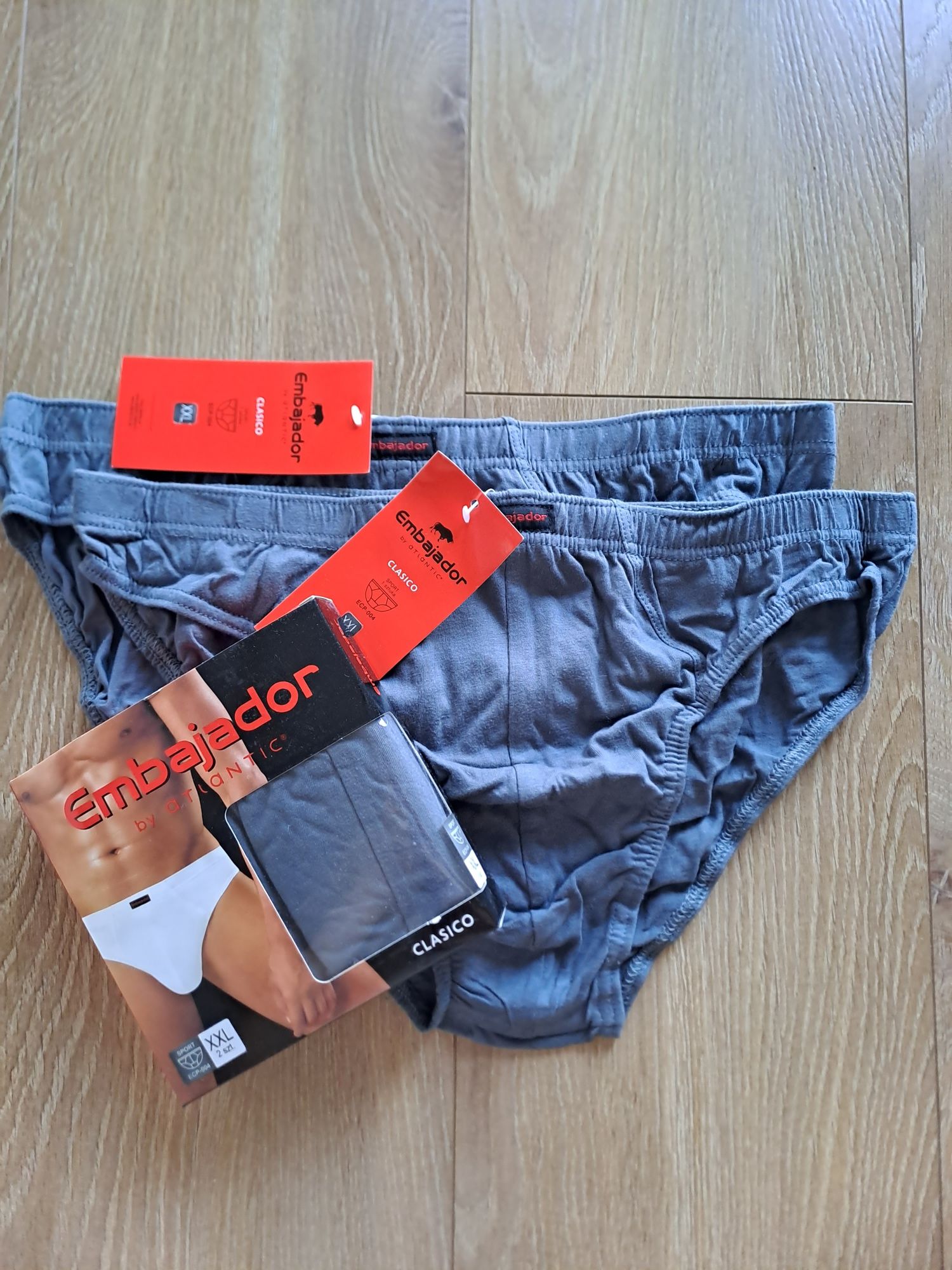 Slipy męskie Atlantic Embajador, rozmiar XXL, 2PACK