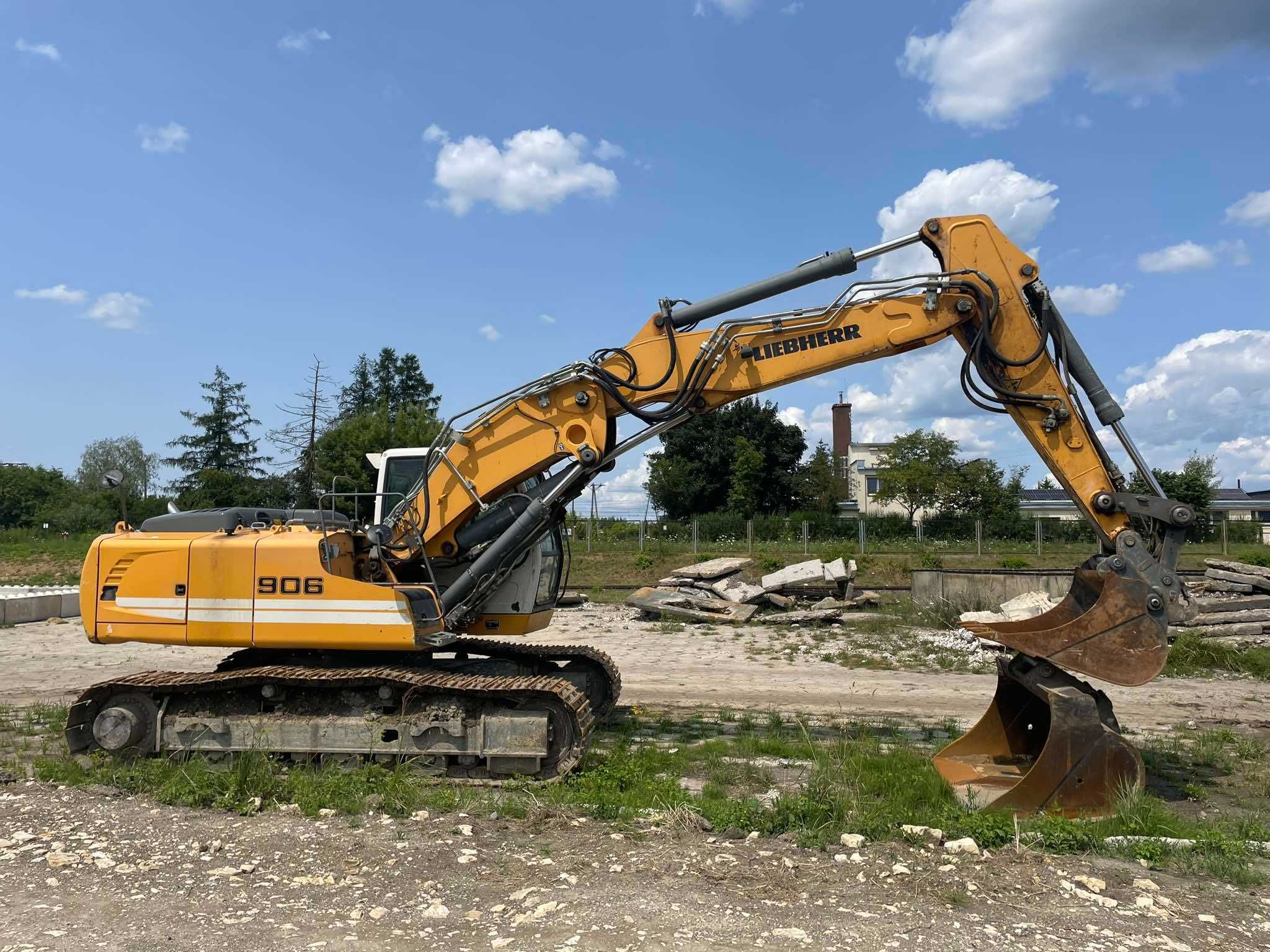 Koparka Gąsienicowa Liebherr 906  5800mth