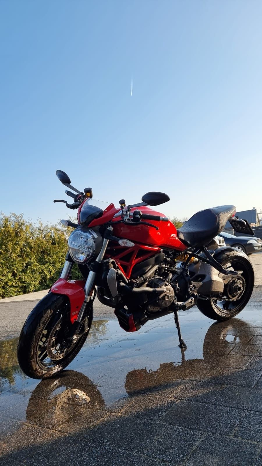 Ducati Monster 1200 s 8400 km