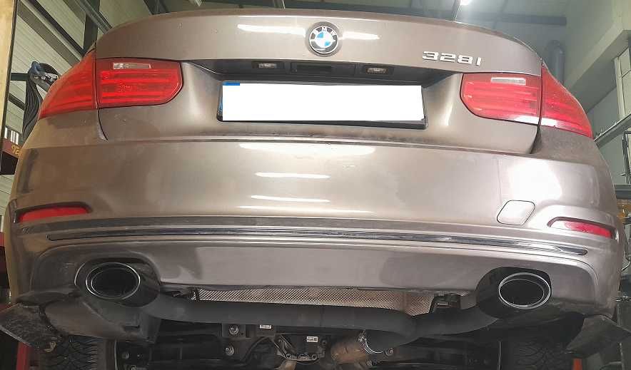 tłumik wydech BMW F30 F31 F32 F33 F36 320i 328i 330i 335i