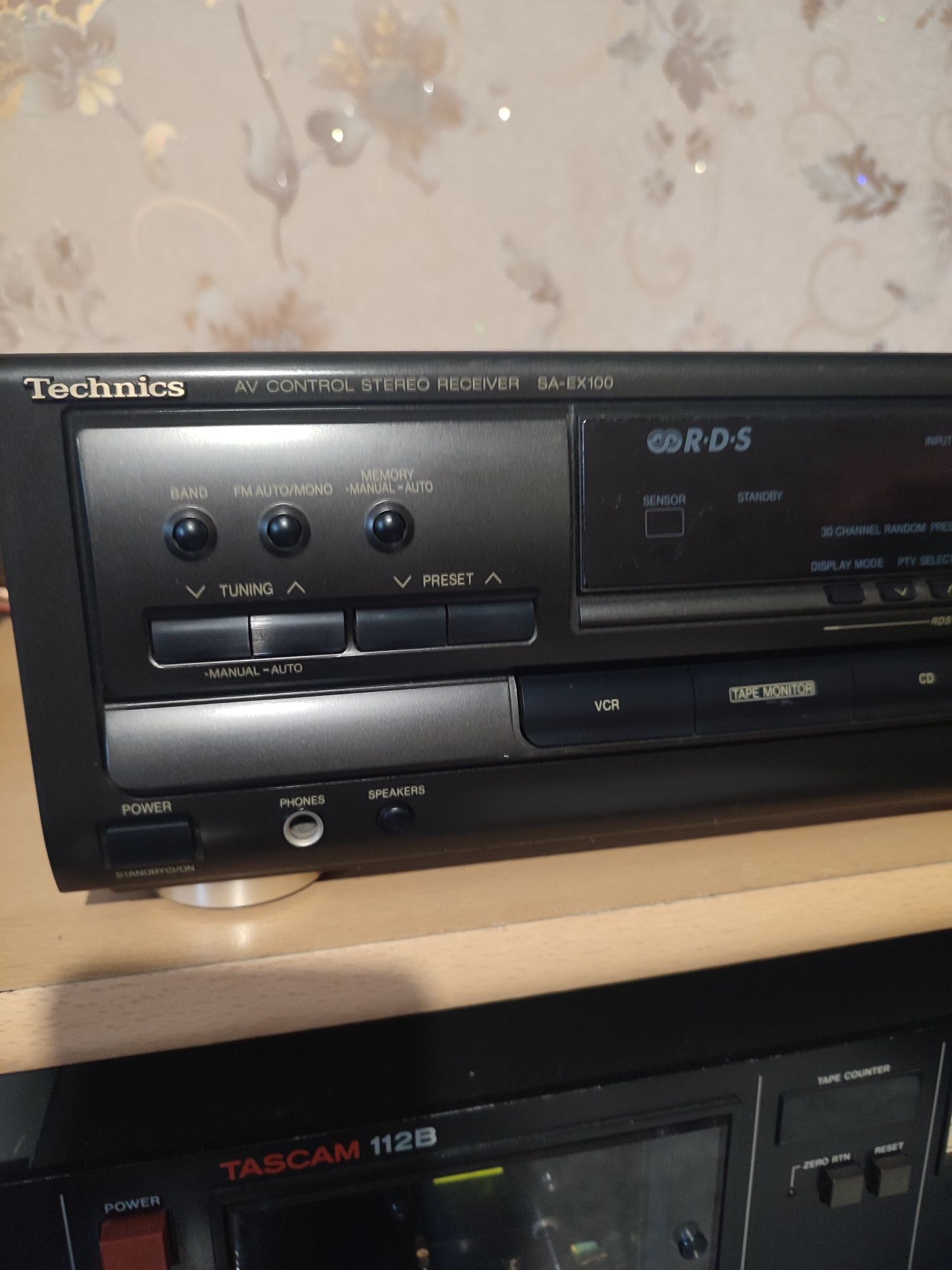 Ресивер technics SA-EX100.