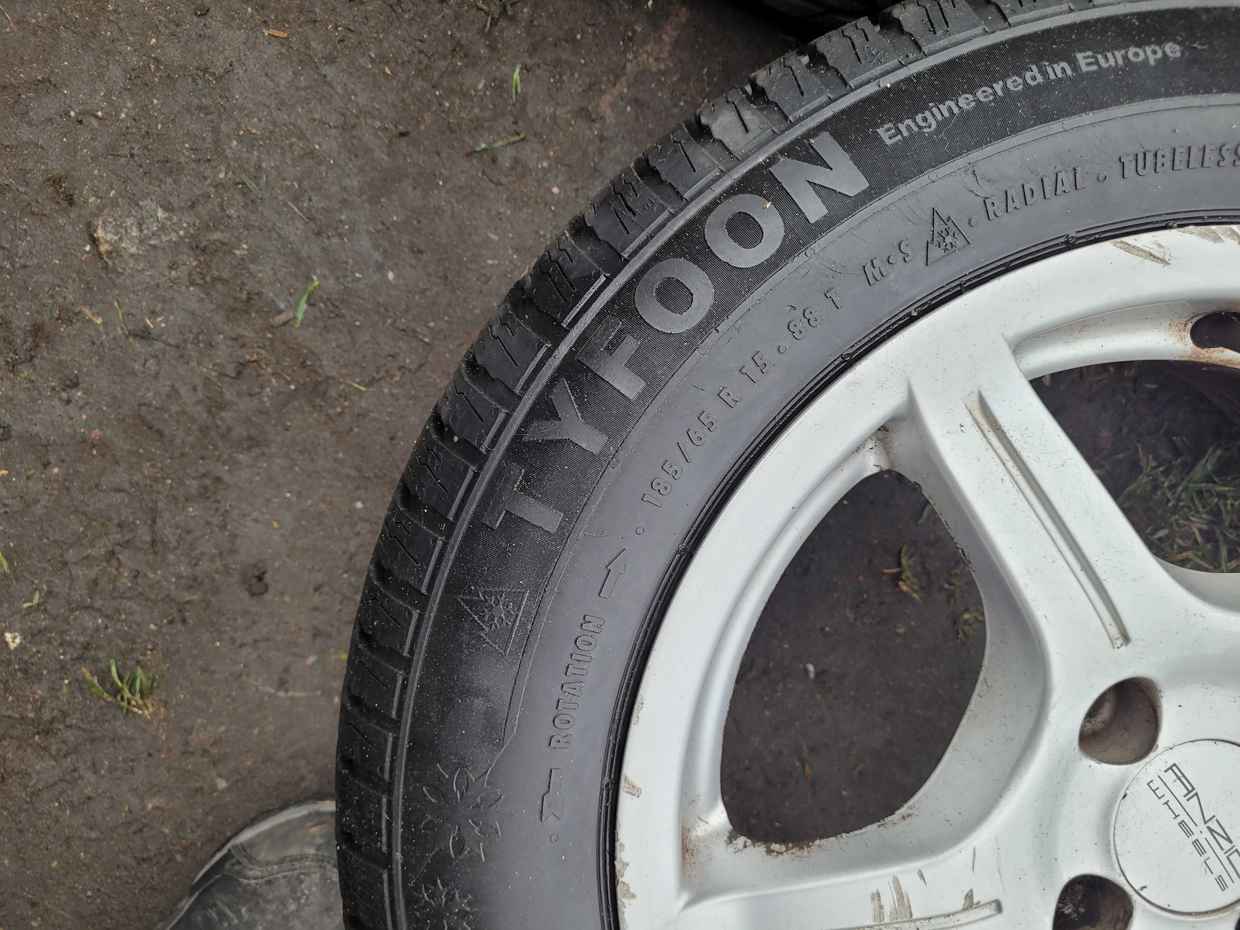 Alufelgi koła felgi R15 OPEL CORSA D 4X100 opony 185/65r15 8mm