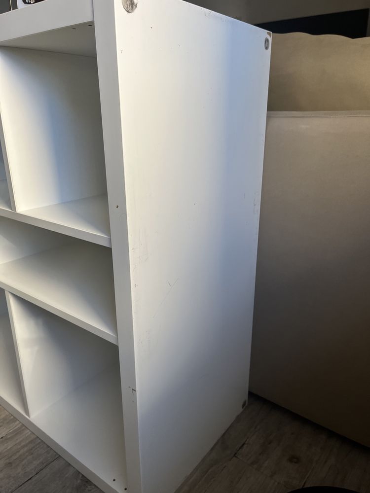 Estante  Ikea branco horizontal/vertical