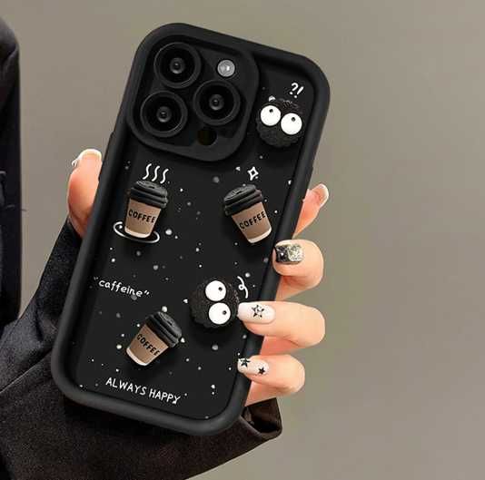 Etui 3D iphone 14 czarne NOWE!