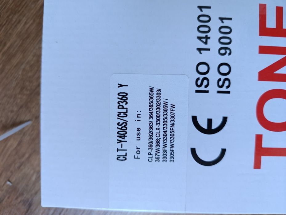 3 tonery do drukarki Samsung