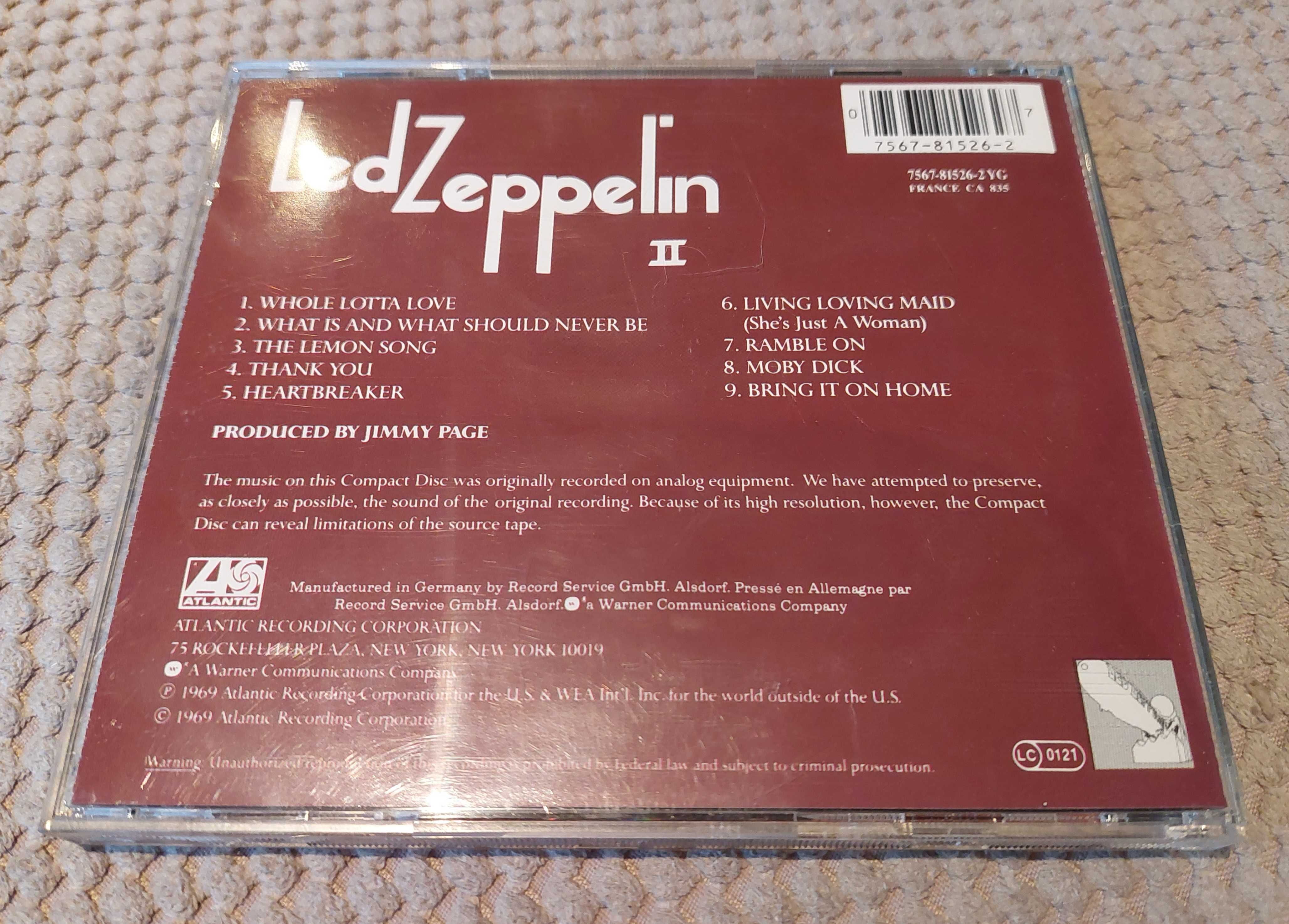 Płyty cd: Led Zeppelin - II