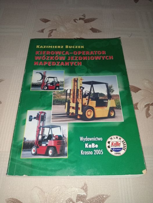 Książka Kierowca - Operator Wózków Jezdniowych Napędzanych