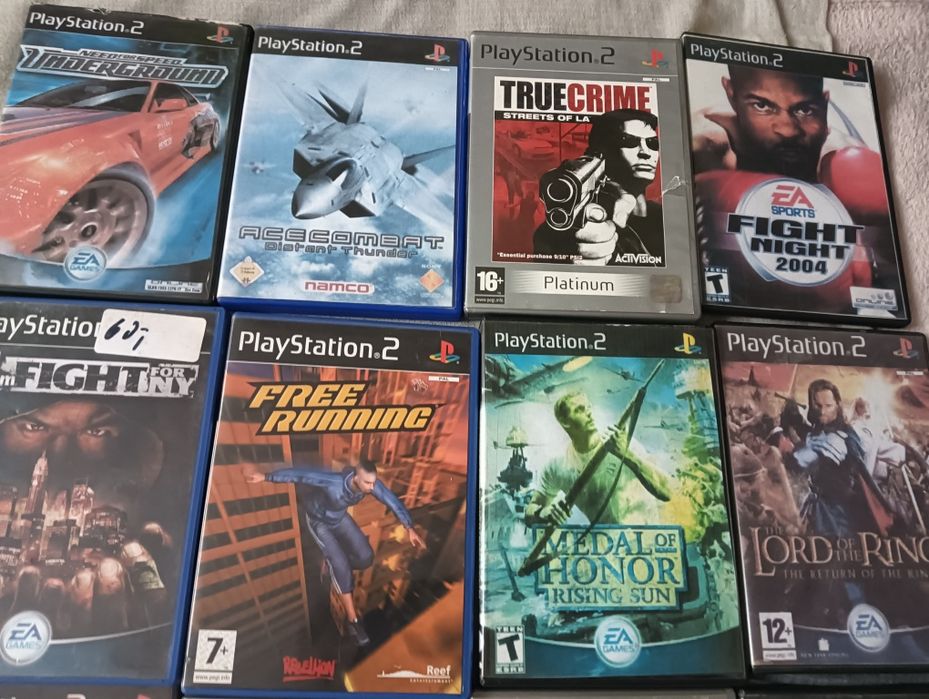 Sprzedam gry na PS2